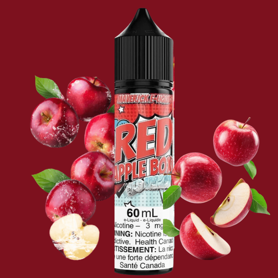 Red Apple Box Iced by Maverick E-Liquid Vape Superstore  Saskatchewan Canada