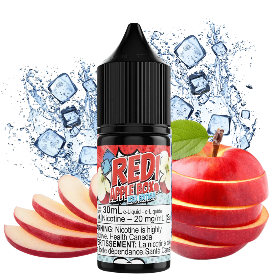 Red Apple Box Iced Salt by Maverick E-Liquid Vape Superstore  Saskatchewan Canada
