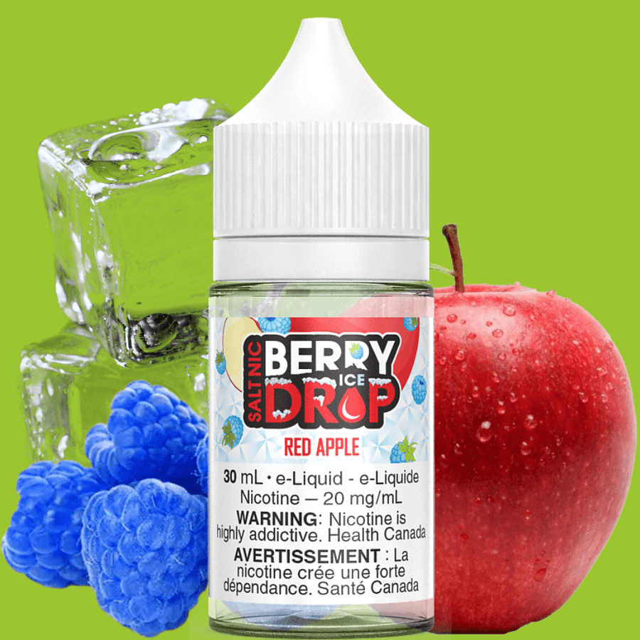 Red Apple ICE Salt by Berry Drop E-Liquid Vapexcape Vape and Bong Shop Regina Saskatchewan
