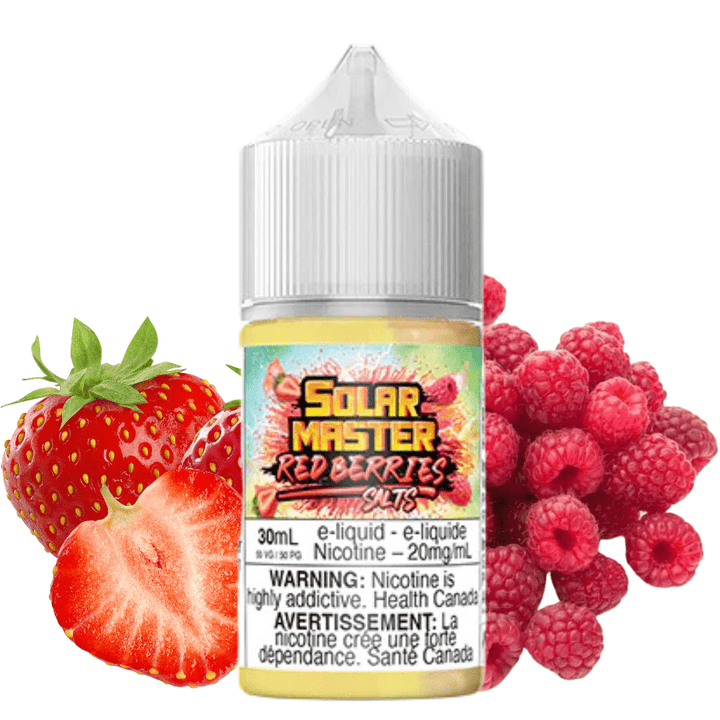 Red Berries Salt by Solar Master E-Liquid 30mL / 10mg Vape Superstore  Saskatchewan Canada