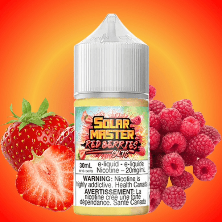 Red Berries Salt by Solar Master E-Liquid Vape Superstore  Saskatchewan Canada