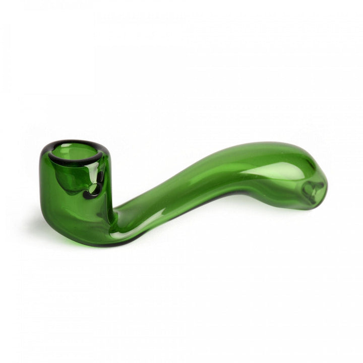 Red Eye Glass Sherlock Hand Pipe 5.5" 5.5" / Jade Green Vape Superstore  Saskatchewan Canada