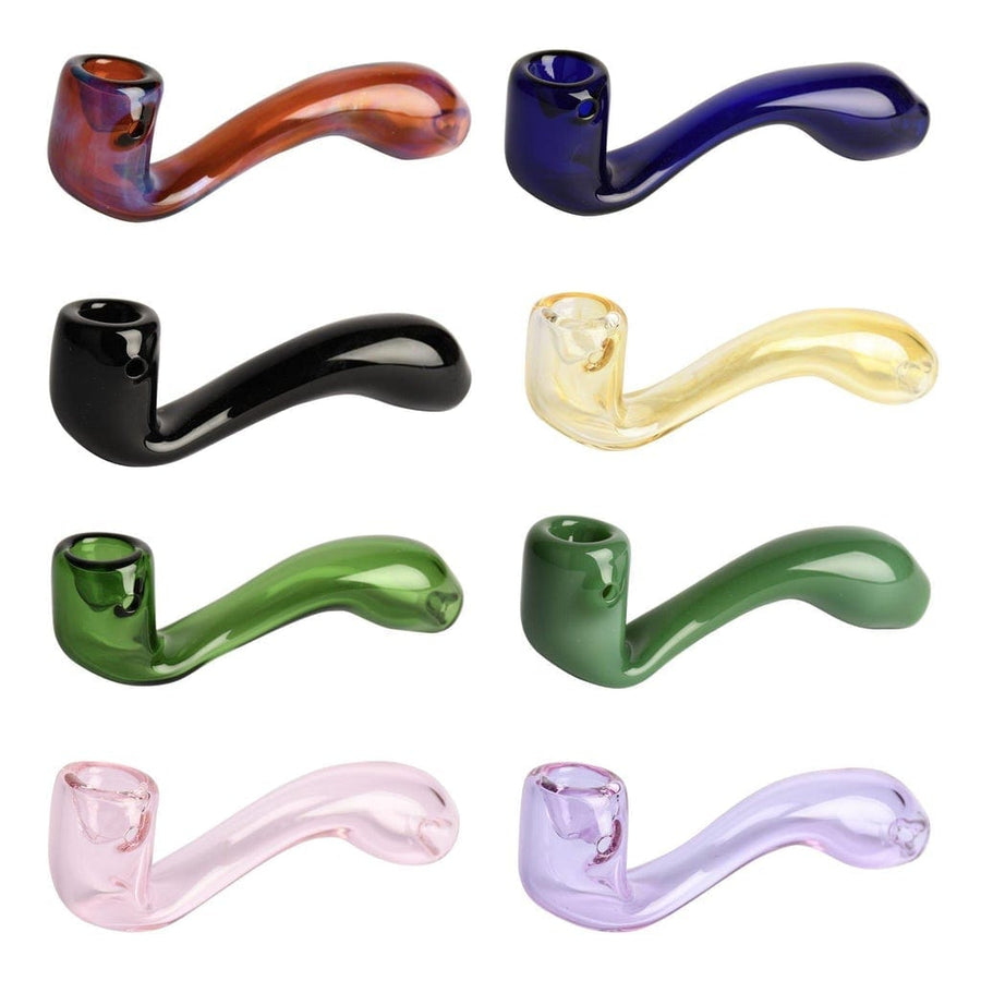 Red Eye Glass Sherlock Hand Pipe 5.5" Vape Superstore  Saskatchewan Canada