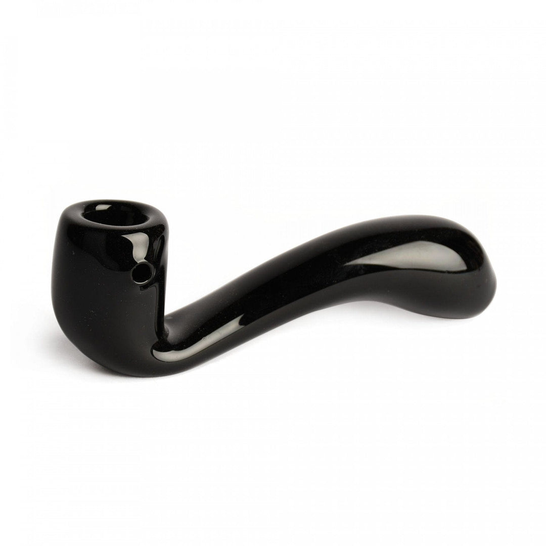Red Eye Glass Sherlock Hand Pipe 5.5" Vape Superstore  Saskatchewan Canada