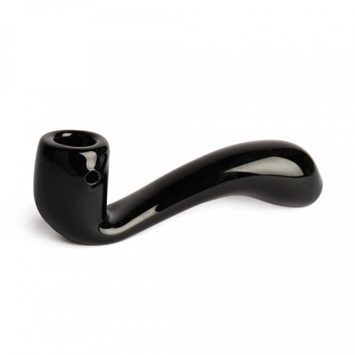 Red Eye Glass Sherlock Hand Pipe 5.5" Vape Superstore  Saskatchewan Canada