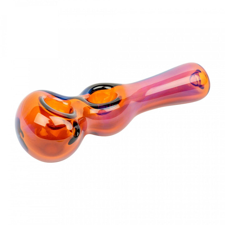 Red Eye Glass Twice Baked 4.5" Hand Pipe 4.5" / Amber Vape Superstore  Saskatchewan Canada
