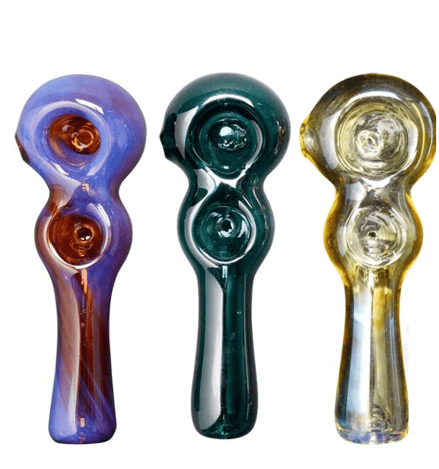 Red Eye Glass Twice Baked 4.5" Hand Pipe Vape Superstore  Saskatchewan Canada