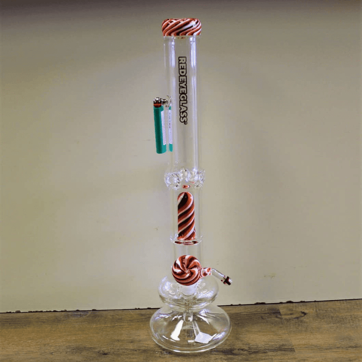 Red Eye Tek 7mm Carrera Perc Bong 20" Vapexcape Vape and Bong Shop Regina Saskatchewan
