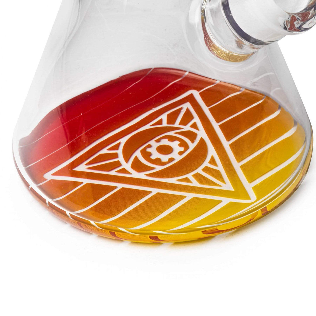 Red Eye Tek 7mm Synth Beaker Bong 15" Vape Superstore  Saskatchewan Canada