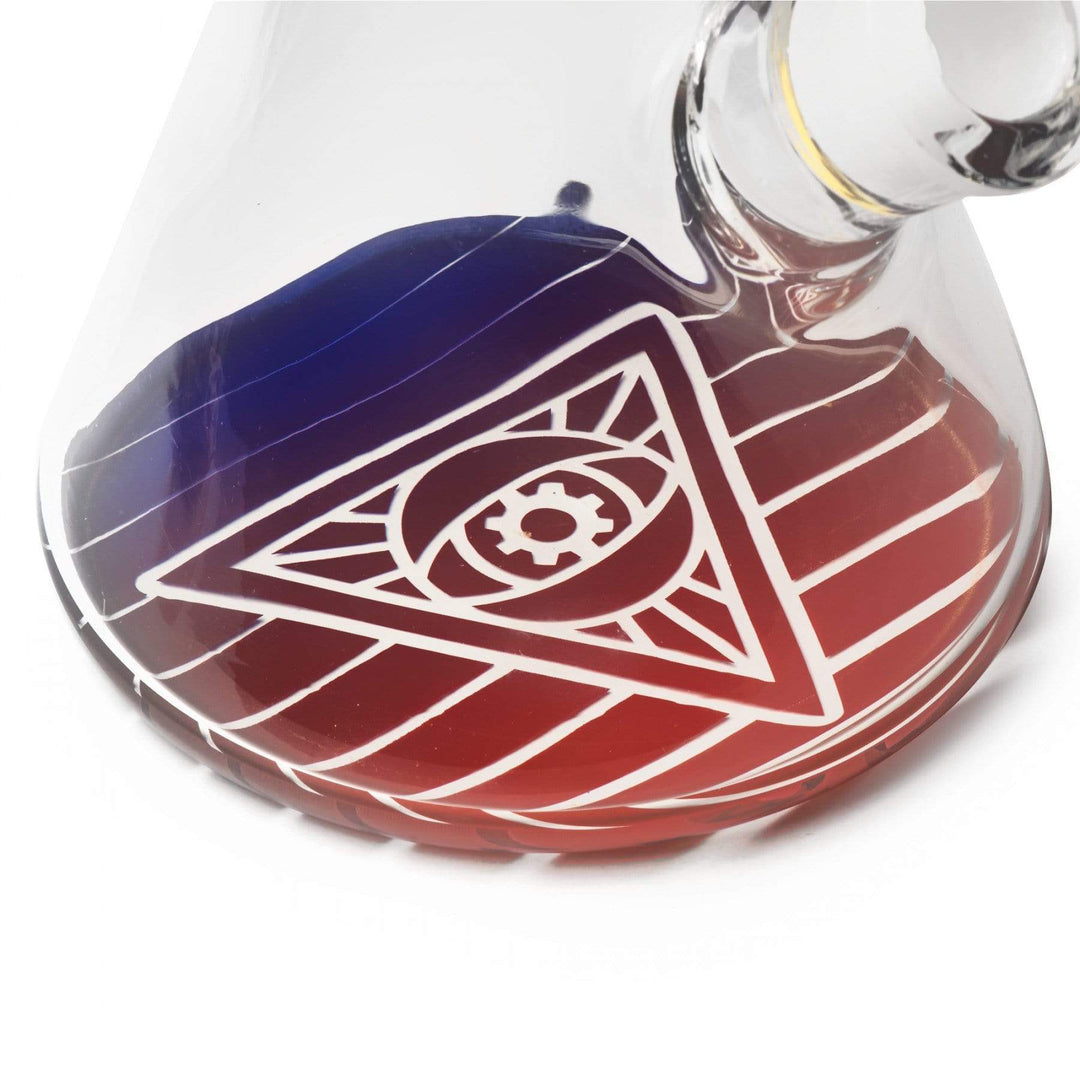 Red Eye Tek 7mm Synth Beaker Bong 15" Vape Superstore  Saskatchewan Canada