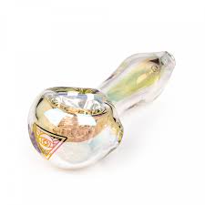 Red Eye Tek Metallic Terminator Finish Spoon Hand Pipe-4" 4" / Clear Vape Superstore  Saskatchewan Canada
