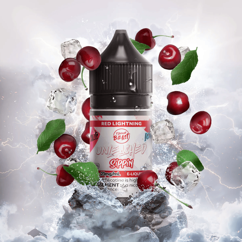 Red Lightning Salts By Flavour Beast Unleashed E-Liquid 20mg Vape Superstore  Saskatchewan Canada