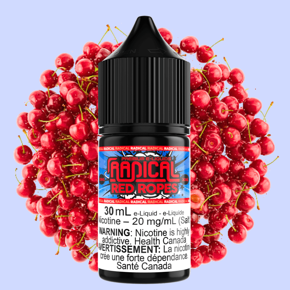 Red Ropes Salt Nic by Radical E-liquid Vapexcape Vape and Bong Shop Regina Saskatchewan