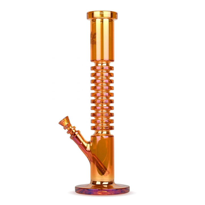 RedEyeTek 7mm 15" Metallic Terminator Radiation Straight Tube Red Wine Vapexcape Vape and Bong Shop Regina Saskatchewan