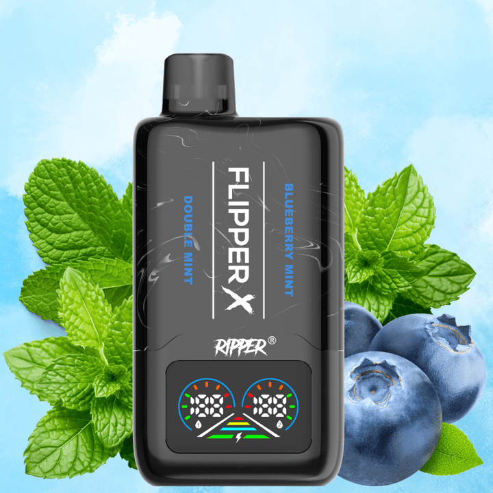 Ripper Flipper X 26K Disposable Vape-Double Mint & Blueberry Mint Vape Superstore  Saskatchewan Canada