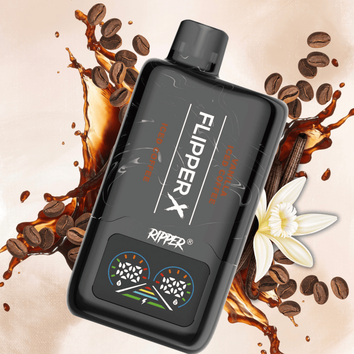 Ripper Flipper X 26K Disposable Vape-Iced Coffee & Vanilla Iced Coffee Vape Superstore  Saskatchewan Canada