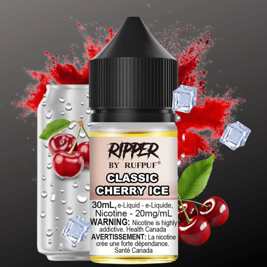 Ripper Rufpuf Salt-Classic Cherry Ice 30ml / 10mg Vape Superstore  Saskatchewan Canada
