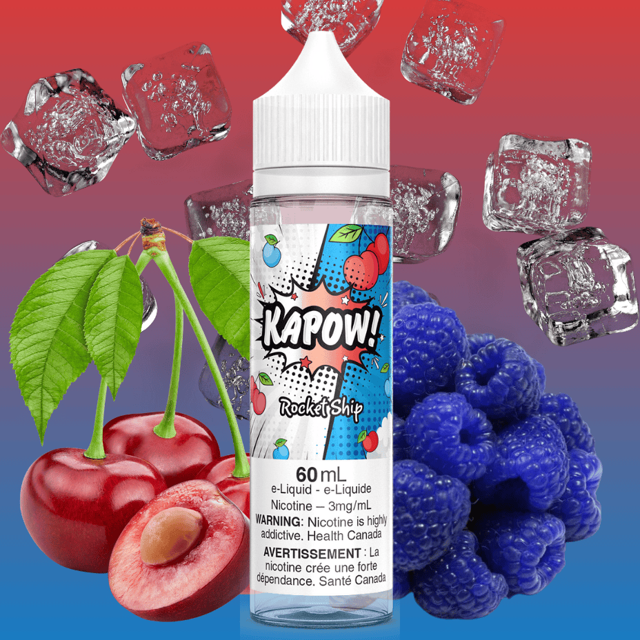Rocket Ship by Kapow E-Liquid 60ml / 0mg Vape Superstore  Saskatchewan Canada