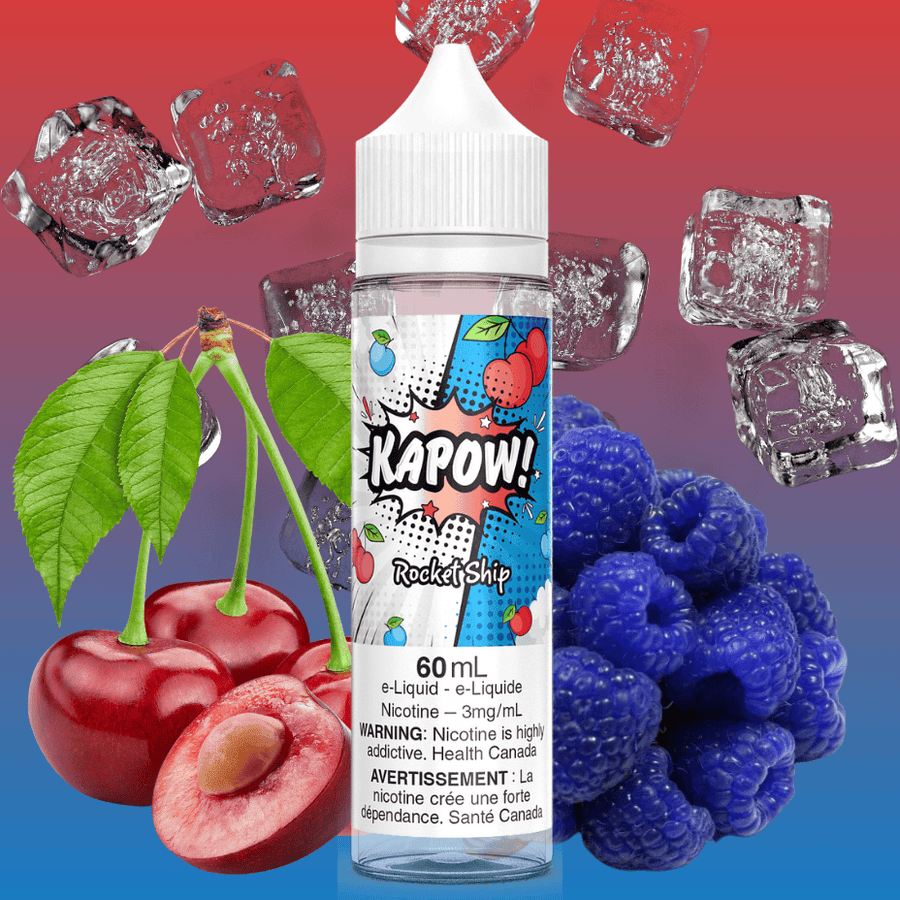 Rocket Ship by Kapow E-Liquid 60ml / 0mg Vape Superstore  Saskatchewan Canada