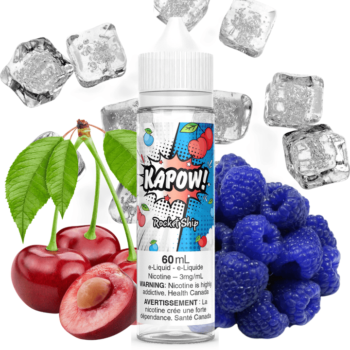 Rocket Ship by Kapow E-Liquid 60ml / 0mg Vape Superstore  Saskatchewan Canada