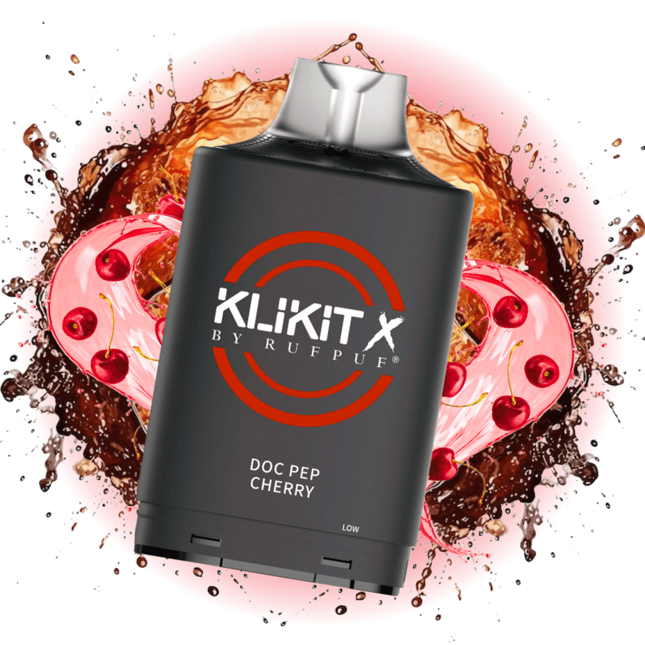 RufPuf Klikit X 35K Turbo Pod-Doc Pep Cherry Vape Superstore  Saskatchewan Canada