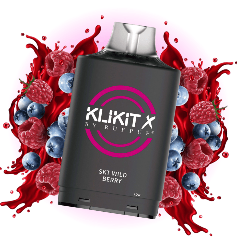 RufPuf Klikit X 35K Turbo Pod-SKT Wild Berry Vape Superstore  Saskatchewan Canada