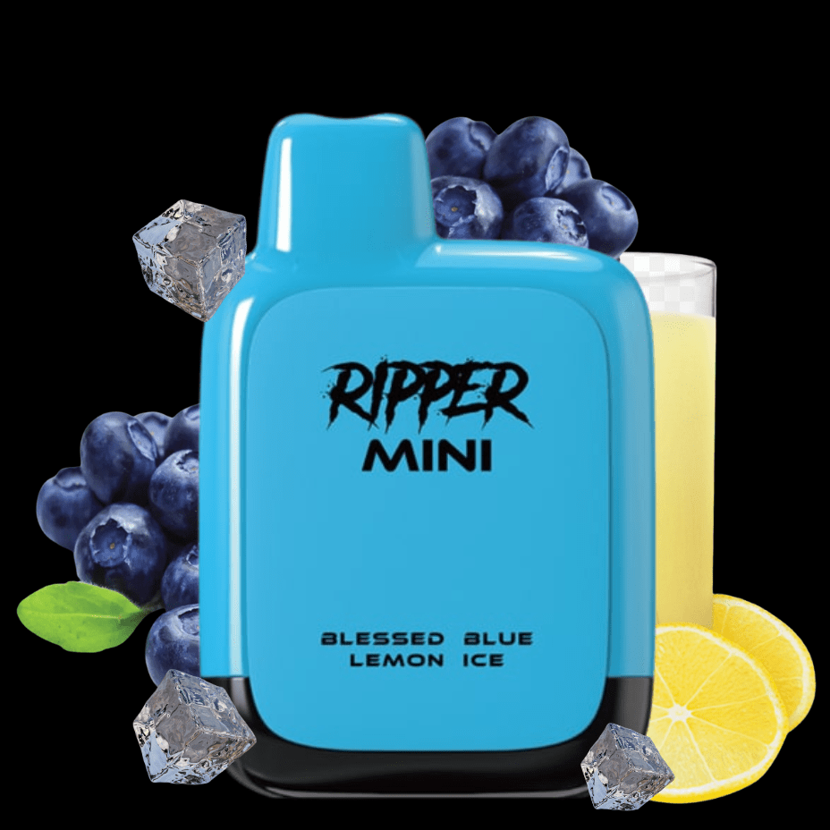 Rufpuf Ripper Mini Disposable Vape-1100 1000 puffs / Blessed Blue Lemon Vape Superstore  Saskatchewan Canada