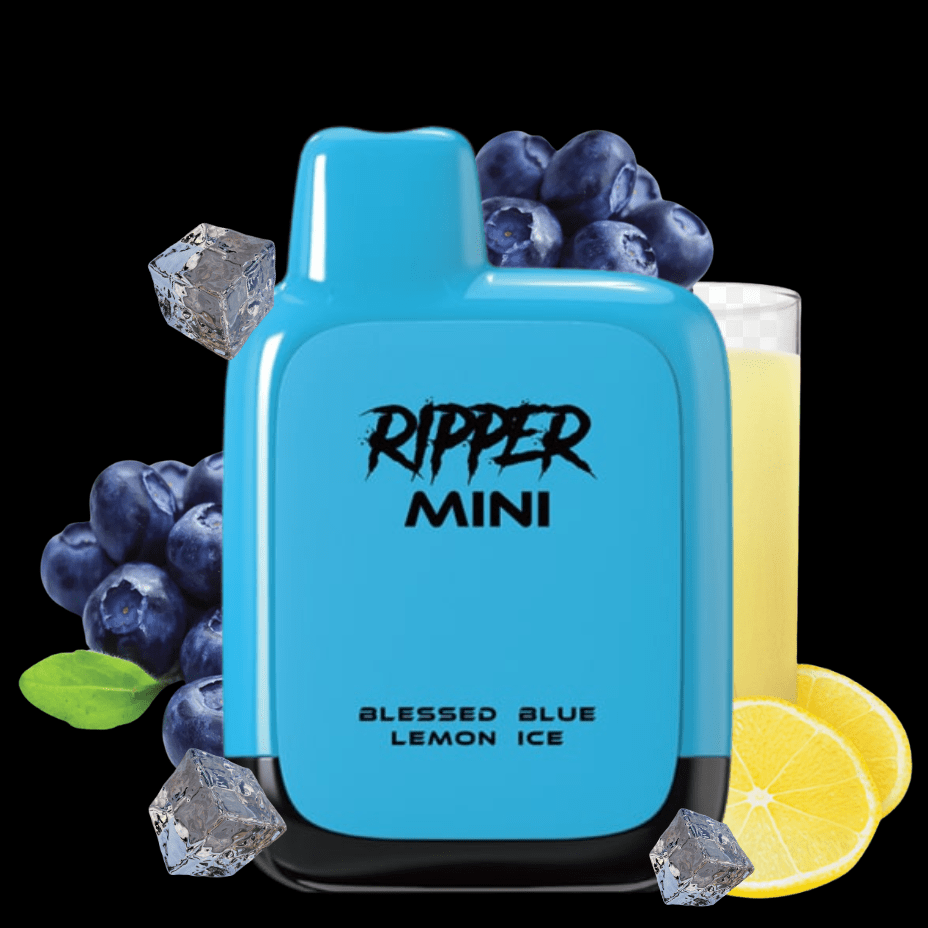 Rufpuf Ripper Mini Disposable Vape-1100 1000 puffs / Blessed Blue Lemon Vapexcape Vape and Bong Shop Regina Saskatchewan