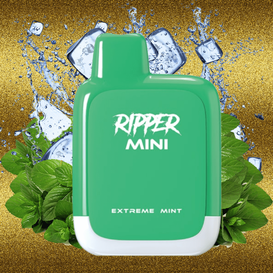 Rufpuf Ripper Mini Disposable Vape-1100 1000 puffs / Extreme Mint Vape Superstore  Saskatchewan Canada