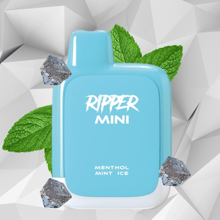 Rufpuf Ripper Mini Disposable Vape-1100 1000 puffs / Menthol Mint Ice Vapexcape Vape and Bong Shop Regina Saskatchewan