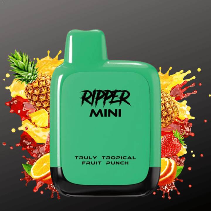 Rufpuf Ripper Mini Disposable Vape-1100 1000 puffs / Truly Tropical Fruit Punch Vape Superstore  Saskatchewan Canada