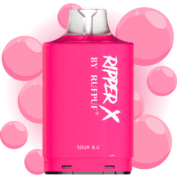 RufPuf Ripper X 50K Turbo Pod - Sour B.G 50000 Puffs / 20mg Vape Superstore  Saskatchewan Canada