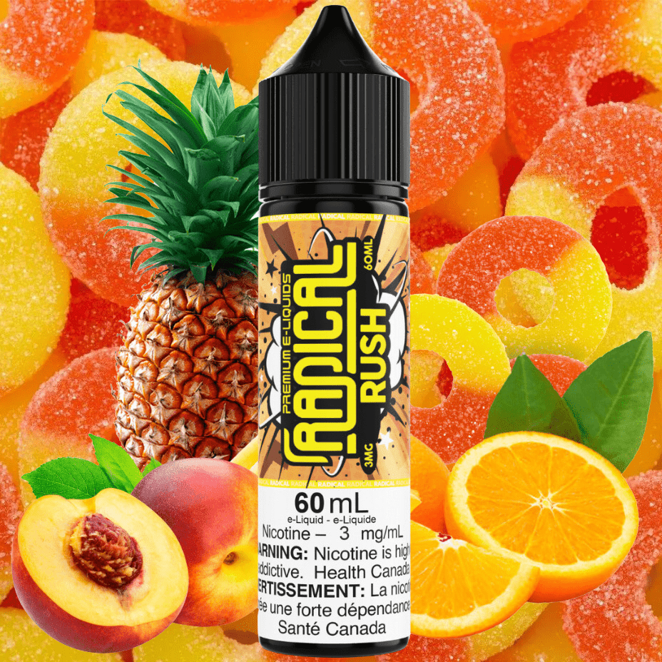 Rush By Radical E-Liquid Vape Superstore  Saskatchewan Canada