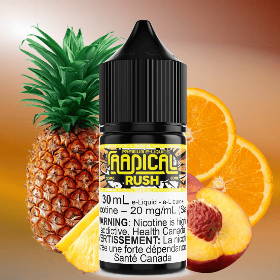 Rush Salt Nic by Radical E-liquid 30ml / 12mg Vape Superstore  Saskatchewan Canada