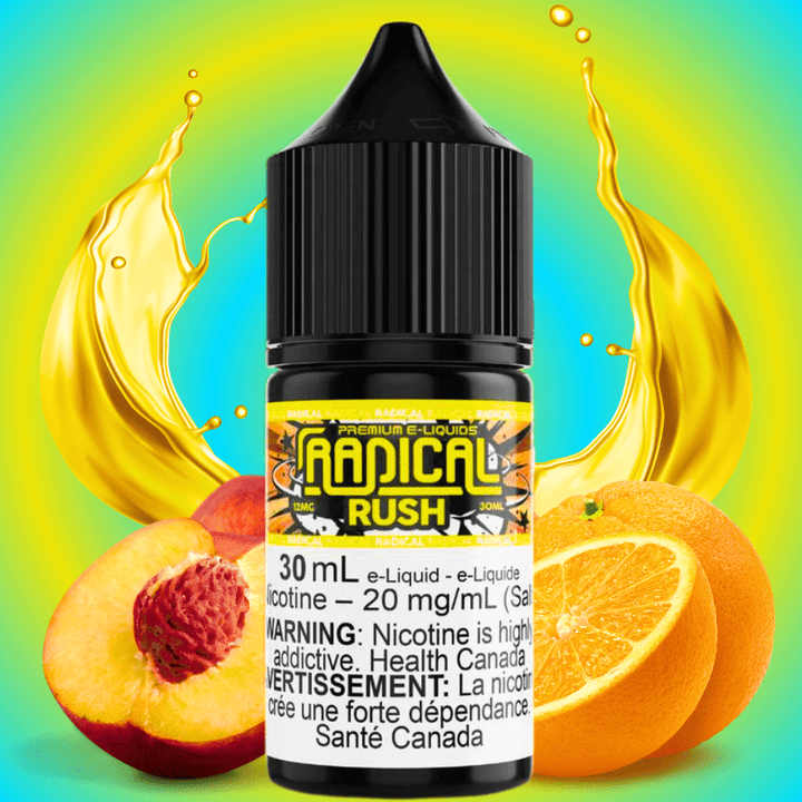 Rush Salt Nic by Radical E-liquid Vape Superstore  Saskatchewan Canada