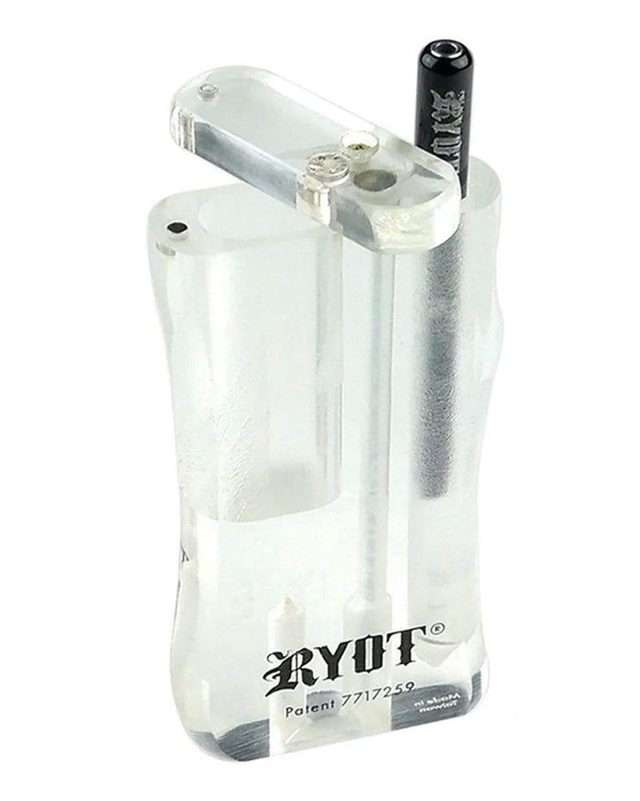 RYOT Acrylic Poker Dugout w/Matching Bat-Shorties shorties / clear Vape Superstore  Saskatchewan Canada