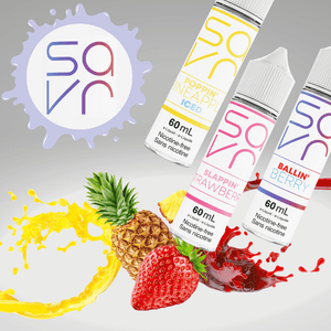 SAVR E-liquid-VapeXcape Regina Saskacthewan, Canada & Online