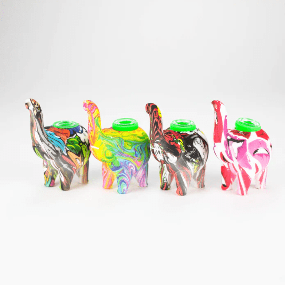 Silicone Elephant Bubbler 4.5" Vape Superstore  Saskatchewan Canada