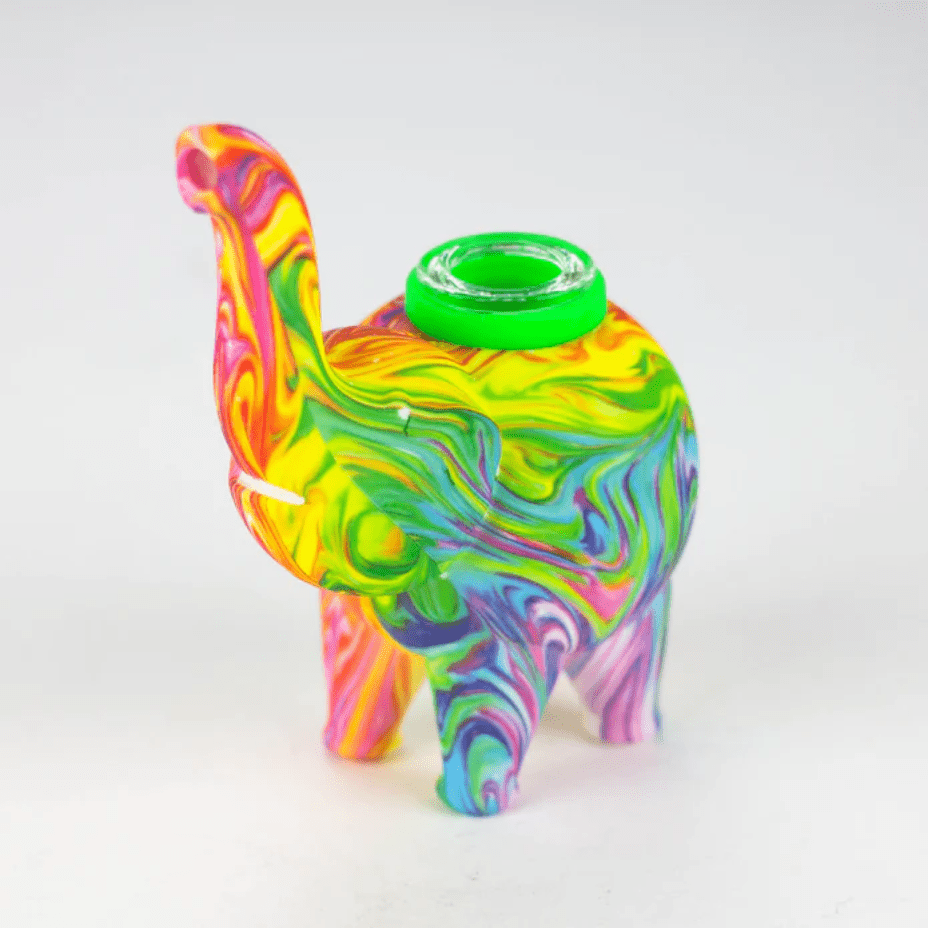 Silicone Elephant Bubbler 4.5" Vape Superstore  Saskatchewan Canada
