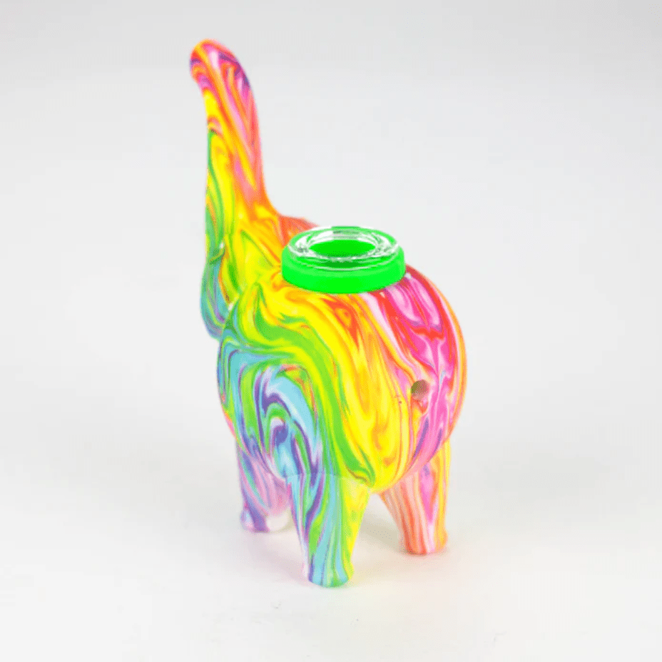 Silicone Elephant Bubbler 4.5" Vape Superstore  Saskatchewan Canada