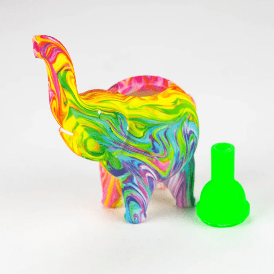 Silicone Elephant Bubbler 4.5" Vape Superstore  Saskatchewan Canada
