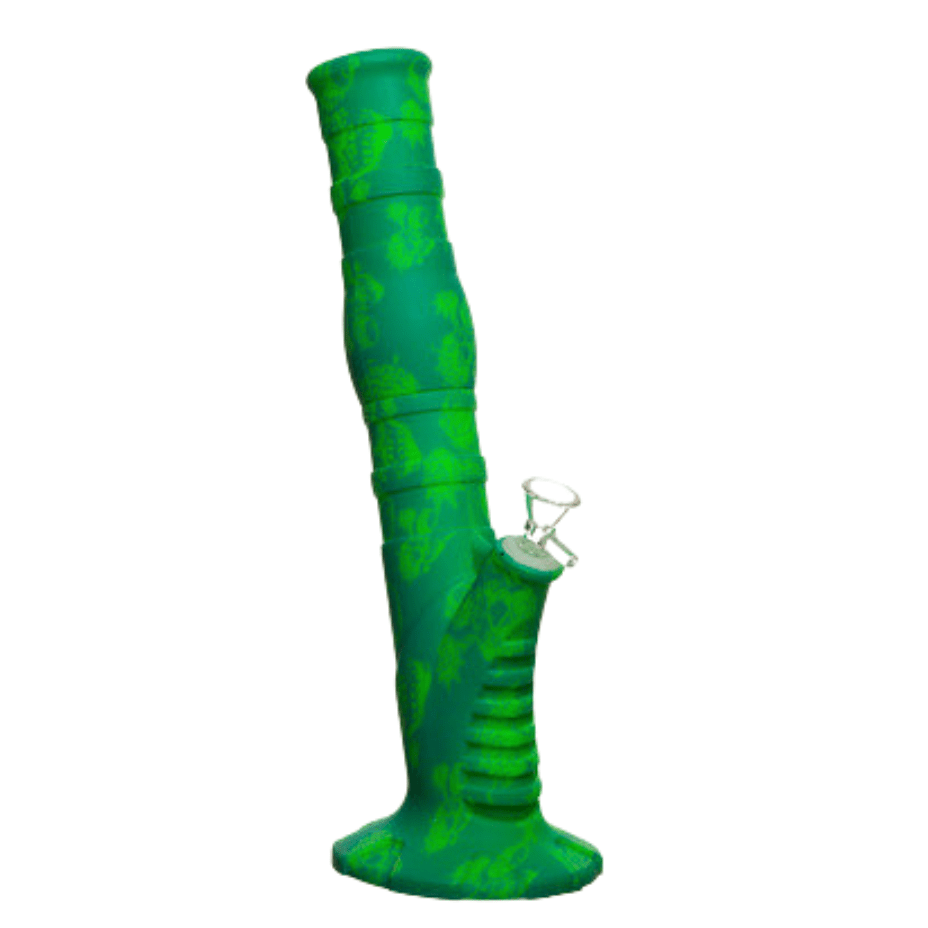 Silicone Straight Tube Bong-Mystic Magic 14" 12" Vape Superstore  Saskatchewan Canada