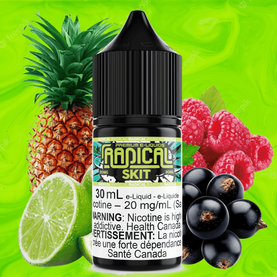 Skit Salt Nic by Radical E-liquid 30ml / 12mg Vape Superstore  Saskatchewan Canada