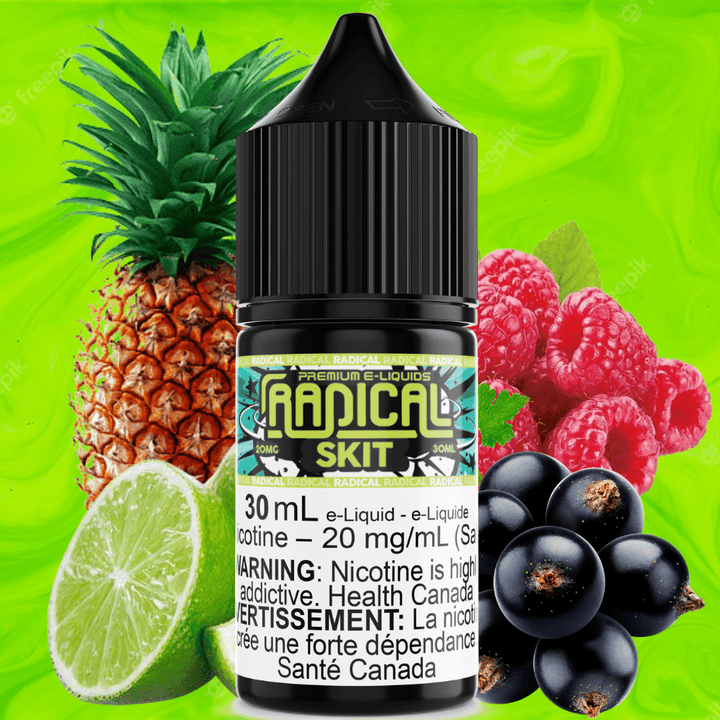 Skit Salt Nic by Radical E-liquid 30ml / 12mg Vape Superstore  Saskatchewan Canada