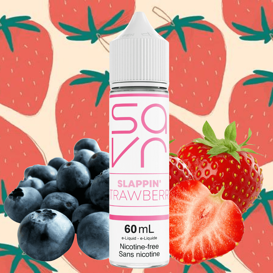 Slappin' Strawberry by Savr E-Liquid Vape Superstore  Saskatchewan Canada