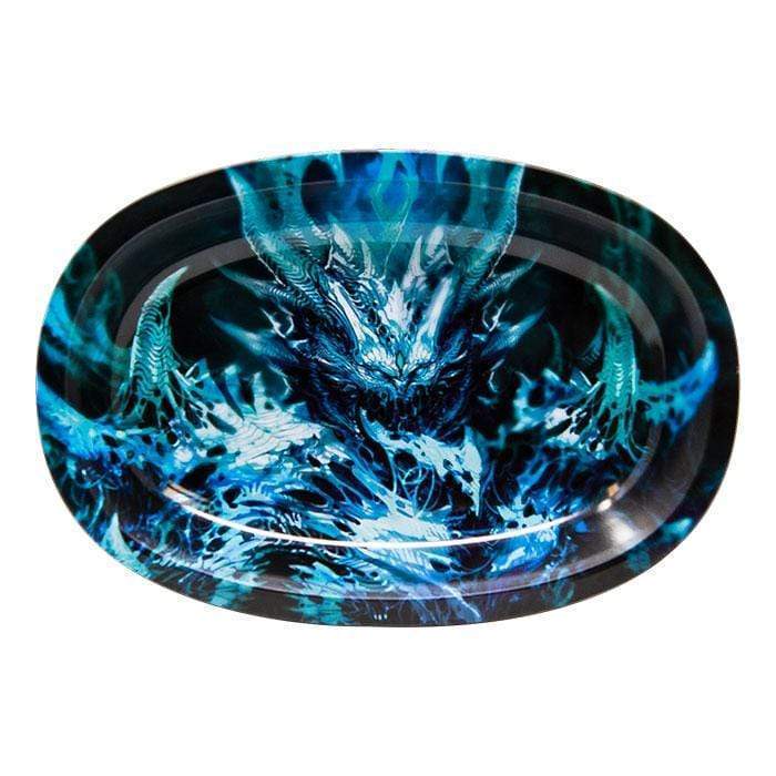 Small Oval Rolling Tray- Assorted Designs Ice Dragon Vape Superstore  Saskatchewan Canada