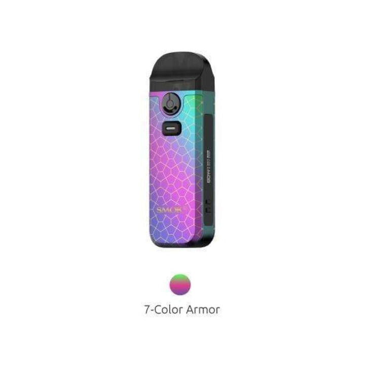Smok Nord 4 Pod Kit 80W / 7 Color Armor Vape Superstore  Saskatchewan Canada