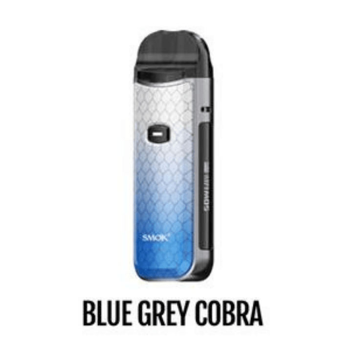 Smok Nord 50 Pod Kit Blue Grey Cobra Vapexcape Vape and Bong Shop Regina Saskatchewan