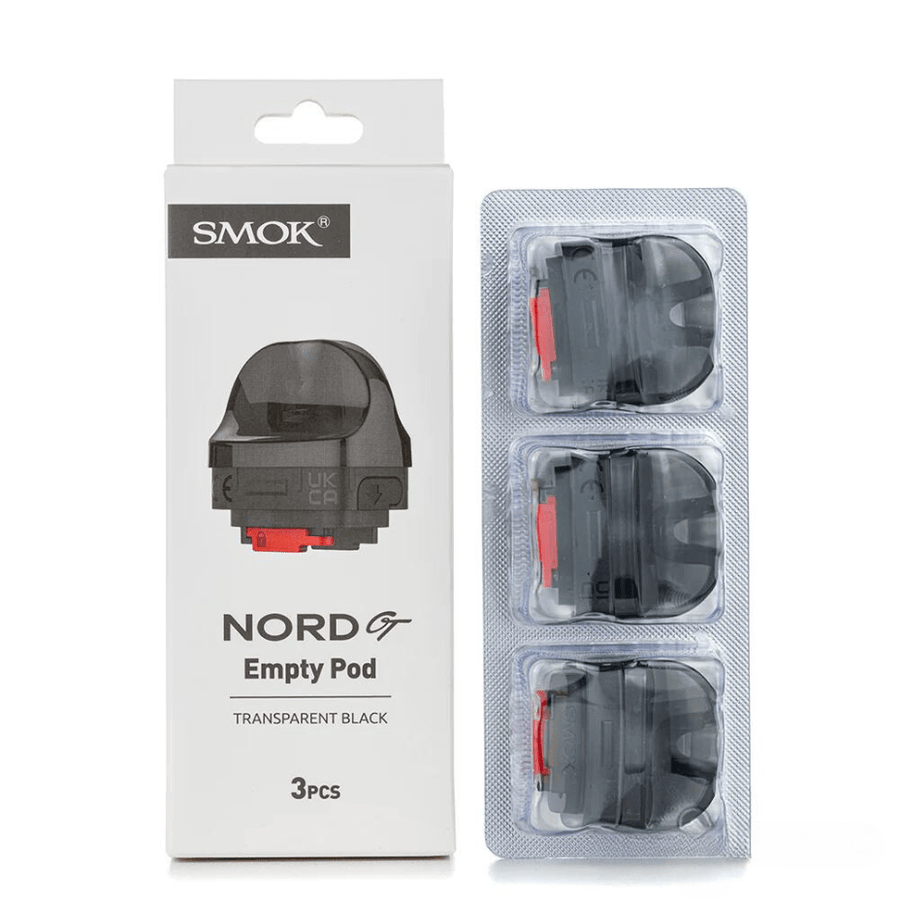 Smok Nord GT Empty Replacement Pods 3/pkg Vapexcape Vape and Bong Shop Regina Saskatchewan