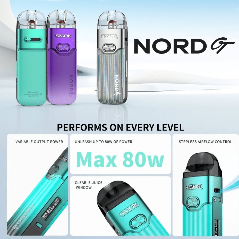 Smok Nord GT Pod Kit-80W Vape Superstore  Saskatchewan Canada